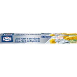 Toppits aluminiumsfolie ovn grill og frys 8 m x 44 cm