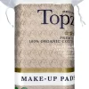 Topz Original Square Make-Up Pads bomullspads, 50-pakning