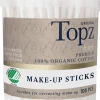 Topz Original Make-Up Sticks bomullspinner, 100-pakning