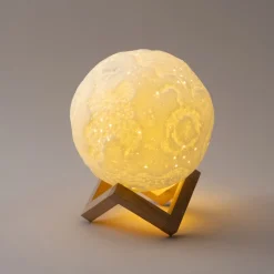 Tor månelampe porselen hvit, 21 cm, Northlight
