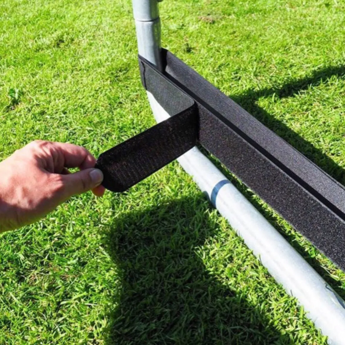 Trampolinebeskytter for robotgressklipper, 4-pakning