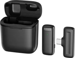 Trådløs mikrofon til mobil med USB-C