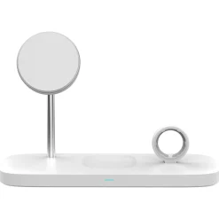 Trådløs Qi2-lader 3-i-1 for iPhone, magnetisk, 15 W
