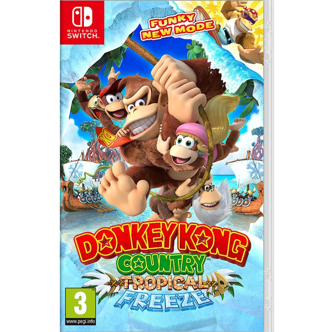 Tropical Freeze, Donkey Kong. Spill til Nintendo Switch