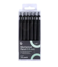 Trykkblyant 0,5 mm HB, 12-pakning
