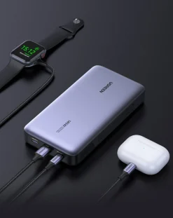 Ugreen Nexode powerbank 25 000 mAh 145 W, 3 porter
