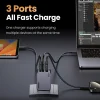 Ugreen Nexode Pro USB-C lader 65 W 3 porter, GaN