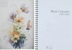 Ukekalender 2025 / 2026 A5, spiralinnbundet
