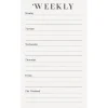 Ukeplanlegger blokk 52 ark 9,8 × 16 cm