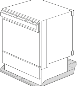 Underlegg for oppvaskmaskin og kjøleskap/fryser