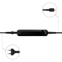 Unisynk USB-C-lader på 100 W til bærbar datamaskin
