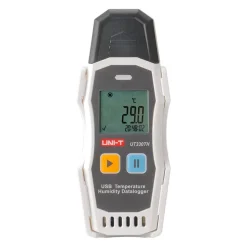 UNI-T UT330TH datalogger for fuktighet og temperatur