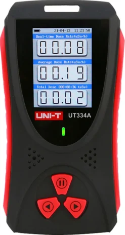 UNI-T UT334A digitalt dosimeter, oppladbart