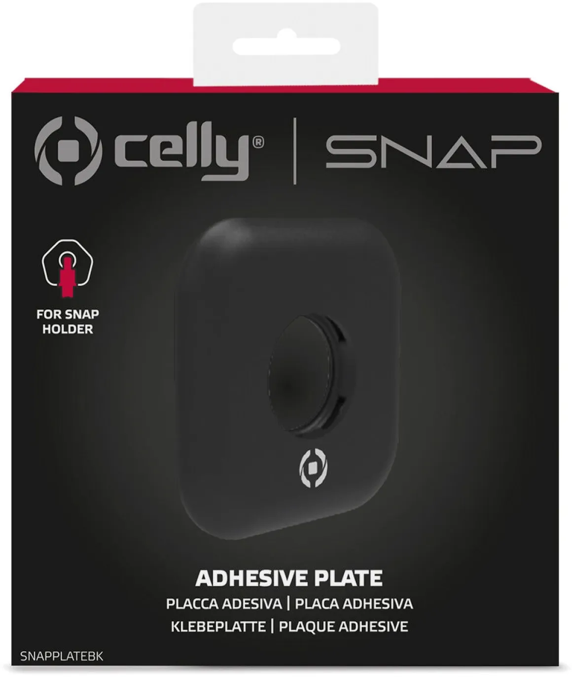 Universalfeste til Celly Snap mobilholder