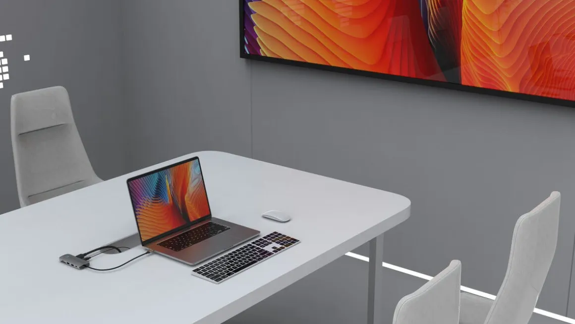 USB-C dokkingstasjon 7-i-1 HDMI