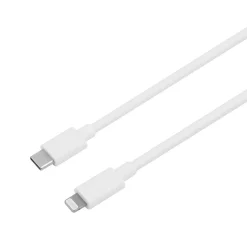 USB-C- til Lightning-lader med kabel og holder, PD, 1 m, 3 A, 20 W