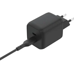 USB-C-lader Dual Port GaN 65 W, 1 m kabel