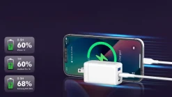 USB-C-lader Dual Port GaN 65 W