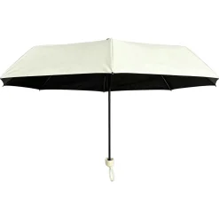 UV-paraply, miniparaply med solbeskyttelse UPF 50+, beige