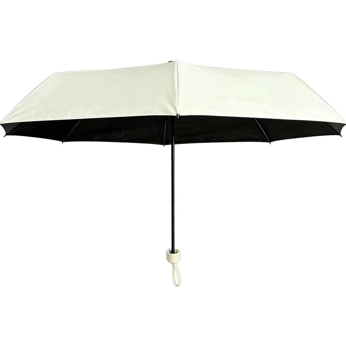 UV-paraply, miniparaply med solbeskyttelse UPF 50+, beige