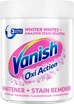 Vanish Oxi Action White flekkfjerningspulver, 500 g