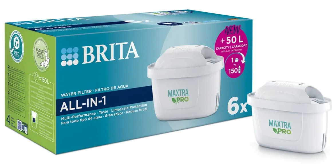 Vannfilter BRITA Maxtra Pro All-In-1, 6-pakning