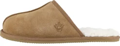 Varme innetøfler herre, beige
