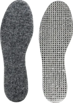 Varme innleggssåler aluminium/filt Kvill, 1 par