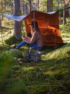 Varmereflekterende folie/ tarp 209 x 149 cm