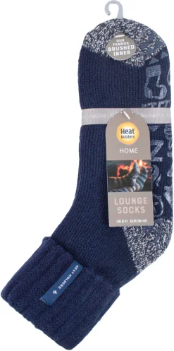 Varmesokker Heat Holders lounge herre størrelse 39–45, sokker