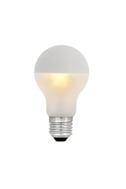 Varmhvit LED-pære E27 på 4,9 W og 470 lumen, dimbar