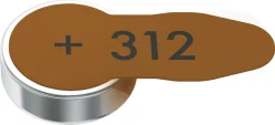 Varta HAB 312 høreapparatsbatteri 1,4 V, 8-pakning