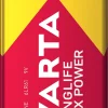 Varta Longlife Max Power 9 V batteri, 1-pakning