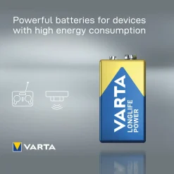 VARTA Longlife Power 9 V batteri