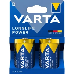 VARTA Longlife Power D/LR20 batteri, 2-pakning