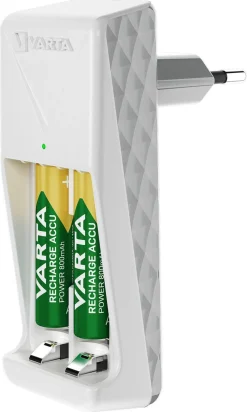 Varta Mini Charger batterilader, 2100 mAh