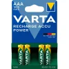VARTA Power ladbart batteri AAA/HR03, 1000 mAh