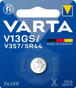 Varta V357/SR44 sølvoksidbatteri 1,5 V