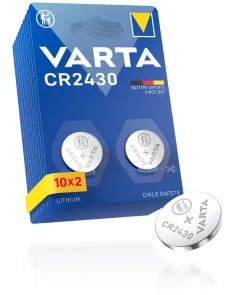 Varta CR2430 litiumbatteri 3 V, 20-pakning
