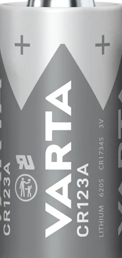 VARTA litiumbatteri CR123A 2-pakning