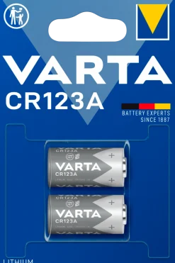 VARTA litiumbatteri CR123A 2-pakning