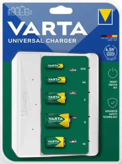 Varta Universal Charger batterilader, 3000 mAh