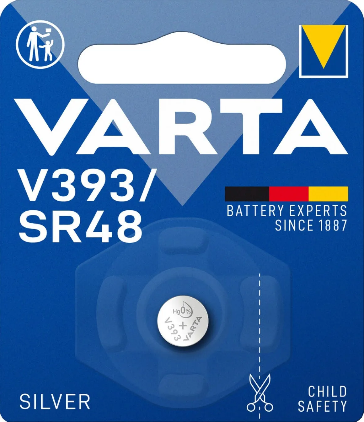 VARTA V393/SR48 knappcellebatteri