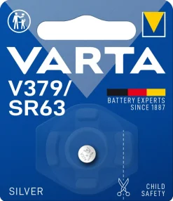 Varta V379/SR63 sølvoksidbatteri 1,5 V