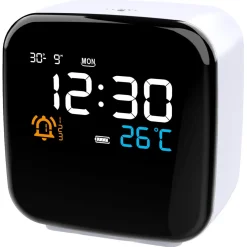 Vekkerklokke Cube med wake-up light, digital