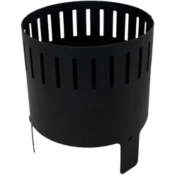 Ventura svart fakkelholder, 14 x 12 cm