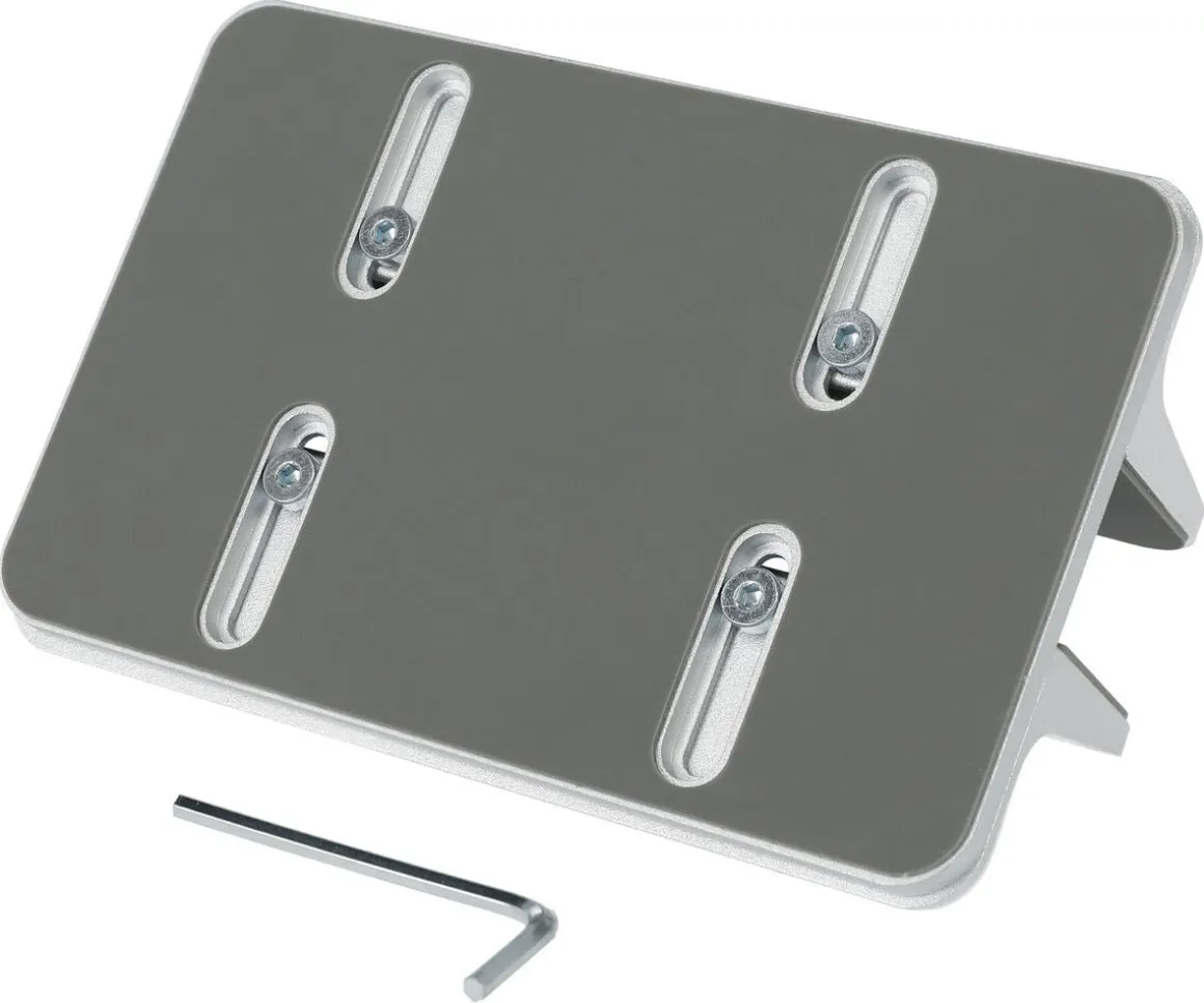 Vertikalt laptopstativ, justerbar bredde