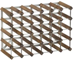 Vinstativ tre og metall, 12 eller 30 flasker