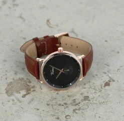 Virtue armbåndsur analogt klassisk, brun