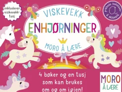 Viskevekk enhjørninger, aktivitetsbøker